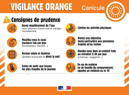 Alerte orange canicule à partir du mardi 22 août 2023