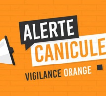 Alerte canicule niveau orange